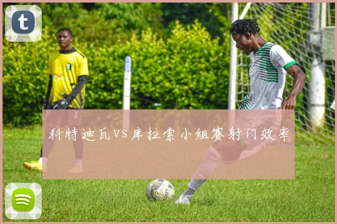 科特迪瓦vs库拉索小组赛射门效率